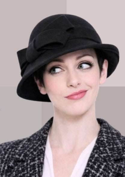 Chapeau pour femme noir | Cap-Chapeau