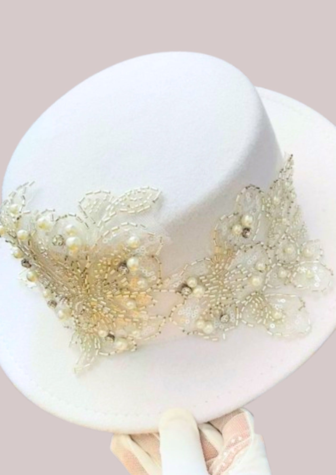 Chapeau pour un mariage canotier | Cap-Chapeau