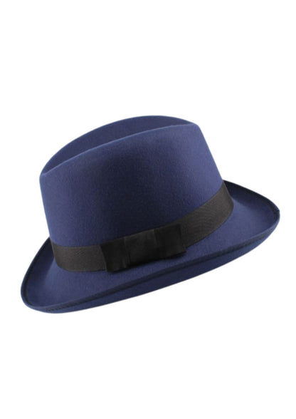 Trilby bleu marine Homme | Cap-Chapeau