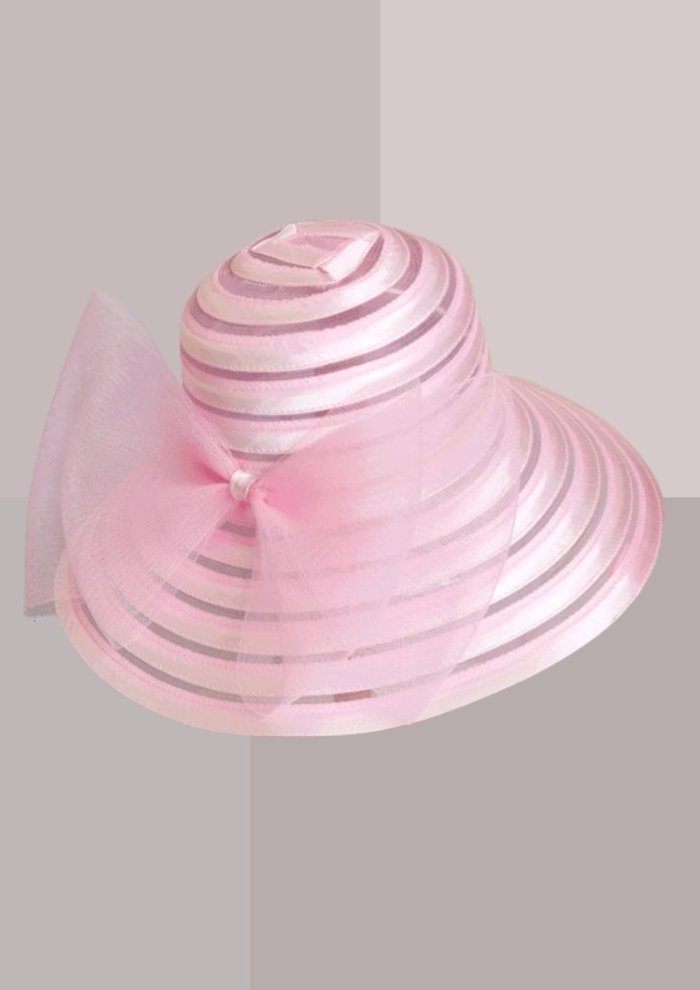 CHAPEAU CEREMONIE FEMME - ROSE DRAGEE