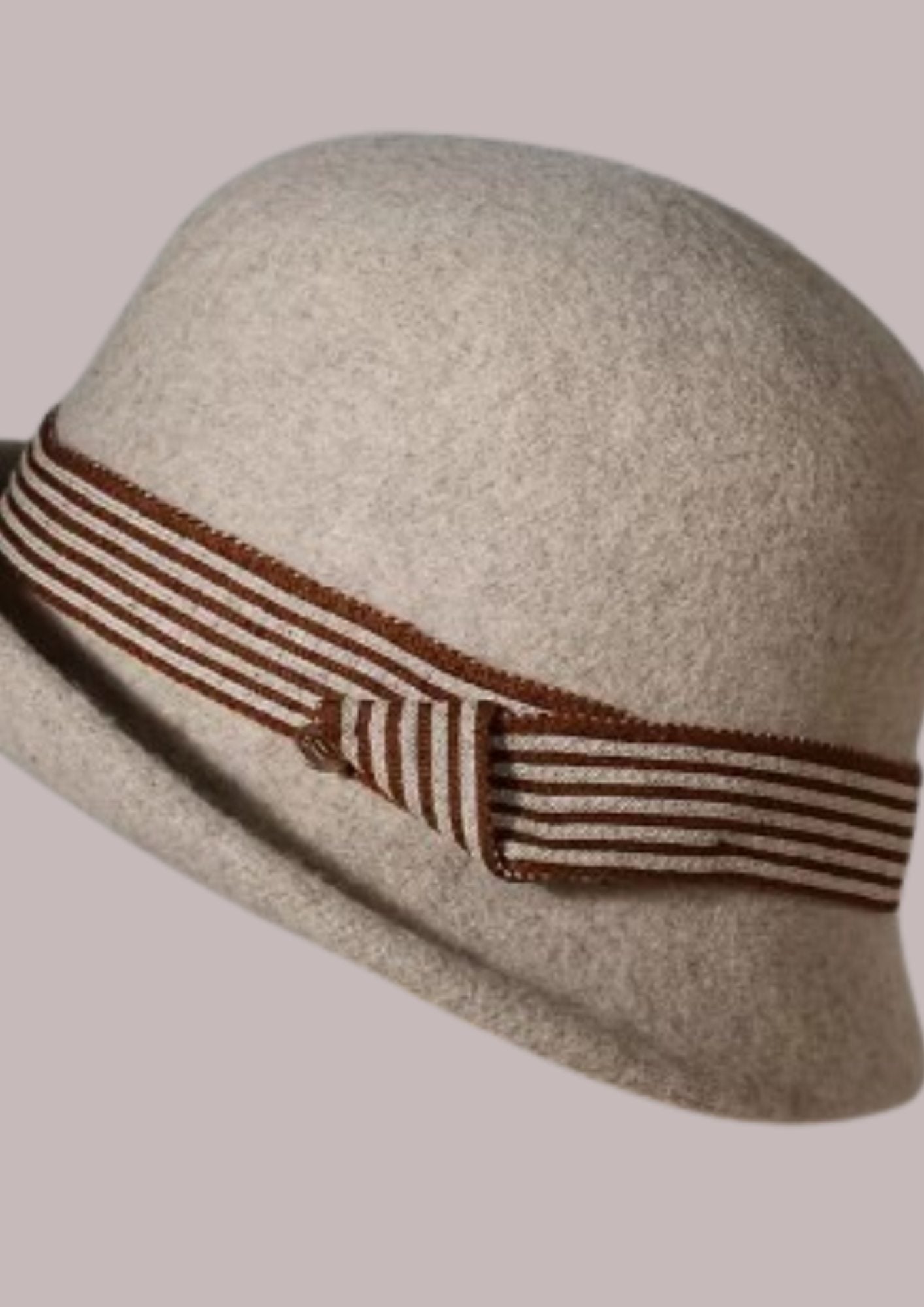 Chapeau en laine mélangée annee 50 femme | Cap-Chapeau