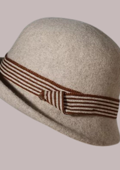 Chapeau en laine mélangée annee 50 femme | Cap-Chapeau