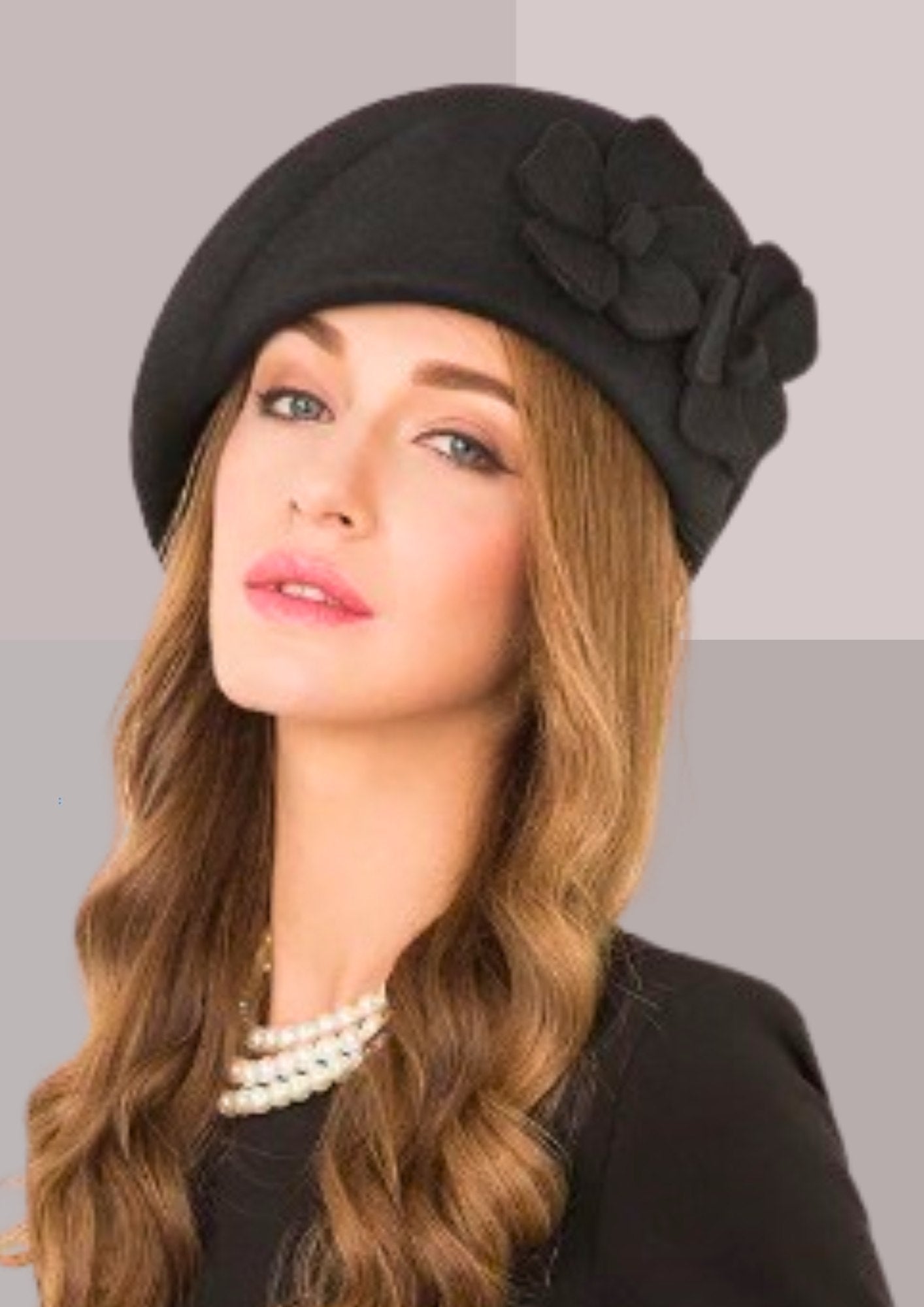Chapeau chic pour femme style beret | Cap-Chapeau