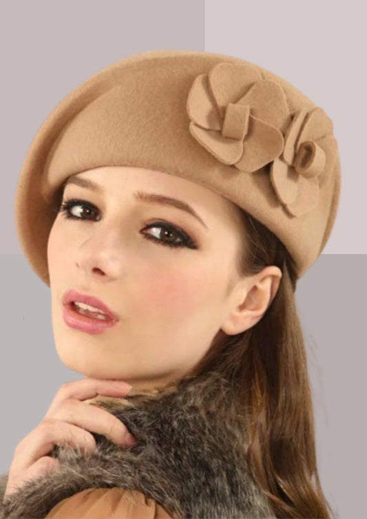 Chapeau chic pour femme /  beige élégant | Cap-Chapeau