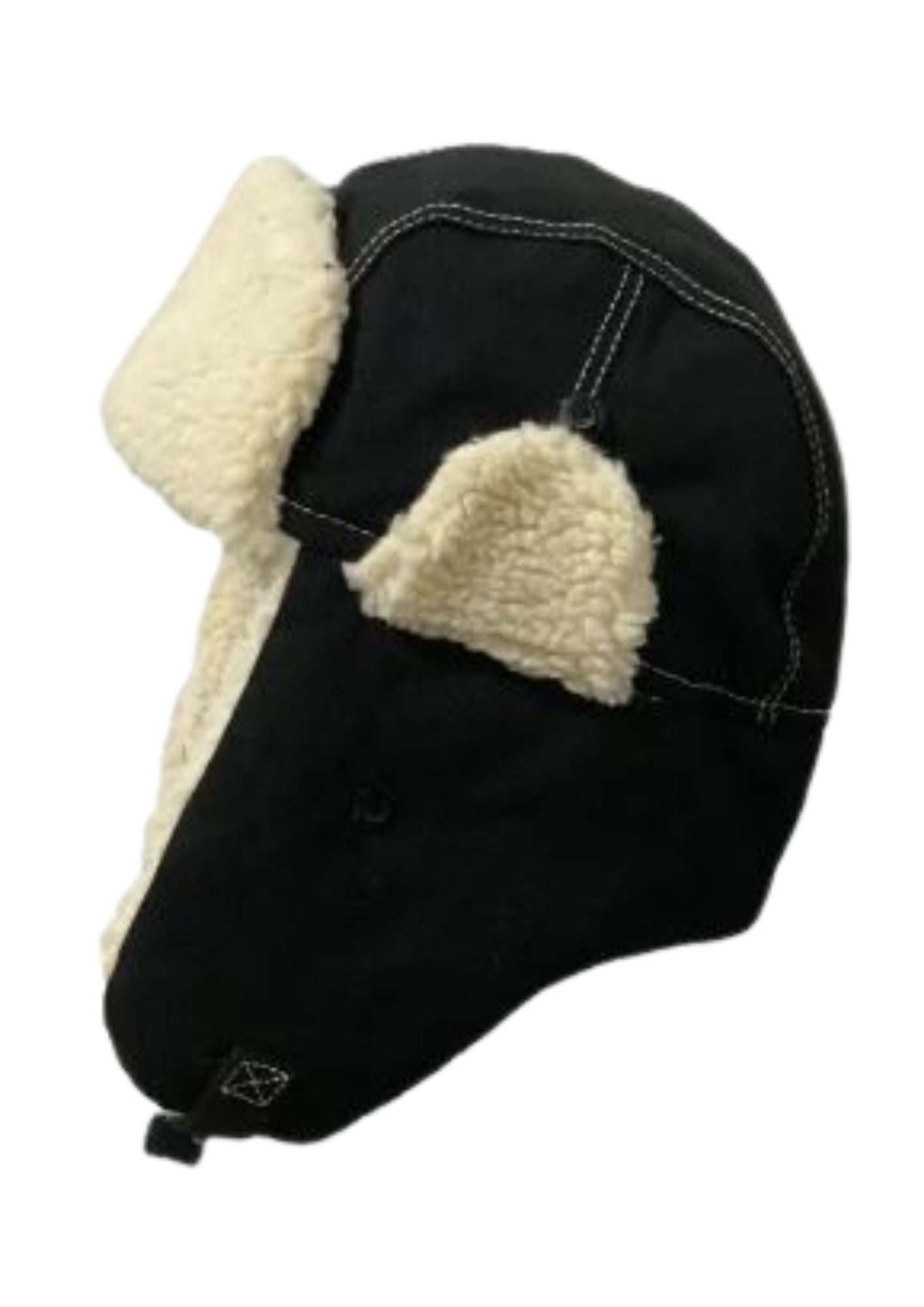 Chapka russe noire bonnet homme | Cap-Chapeau