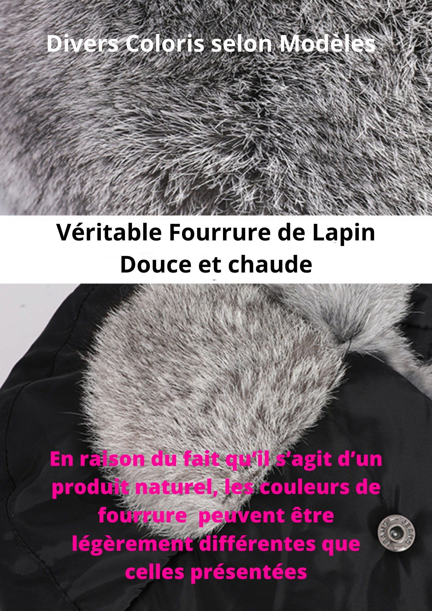 Chapka Noir Femme en vraie Fourrure | Cap-Chapeau