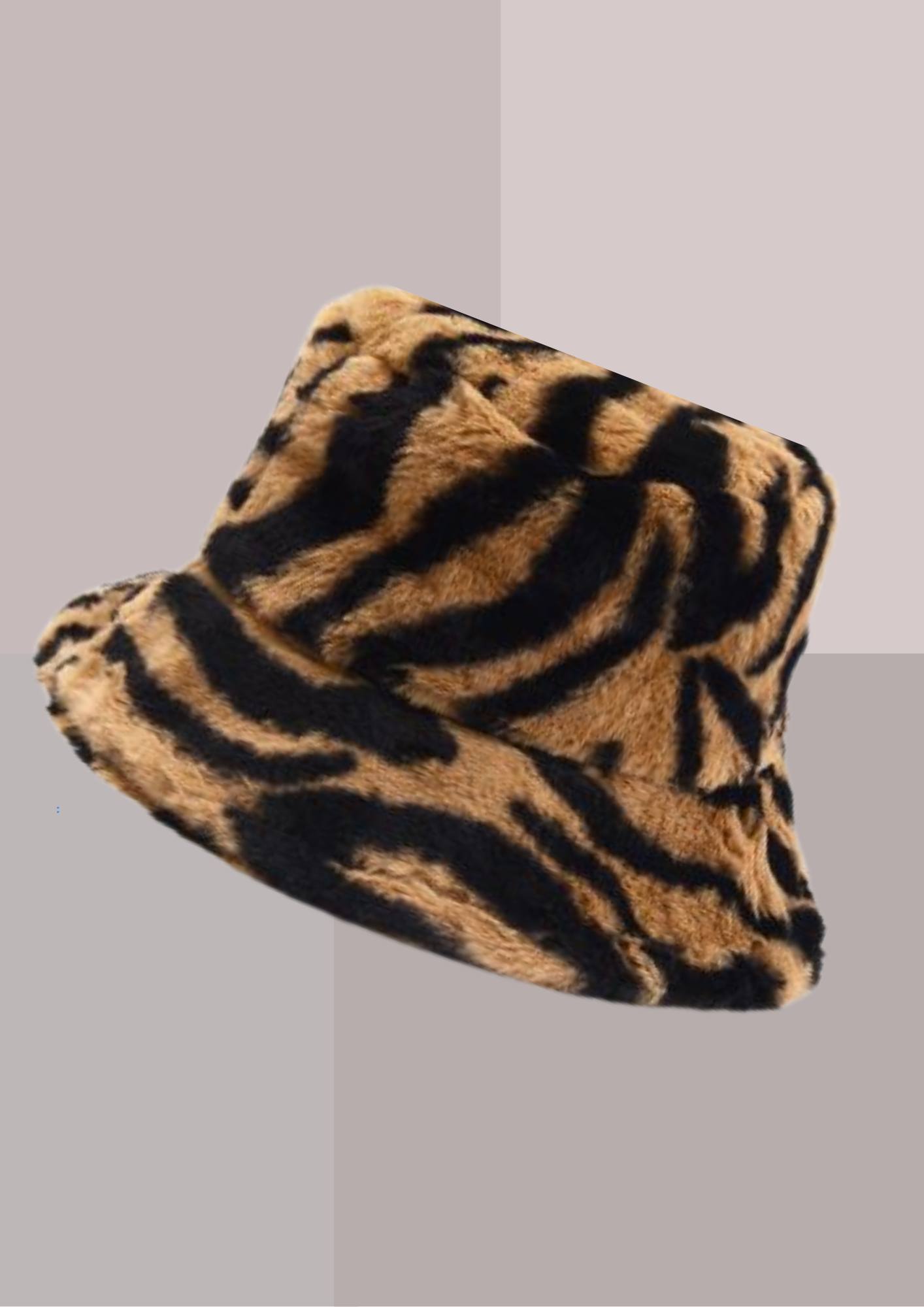 Bob Fourrure Tigre | Cap-Chapeau