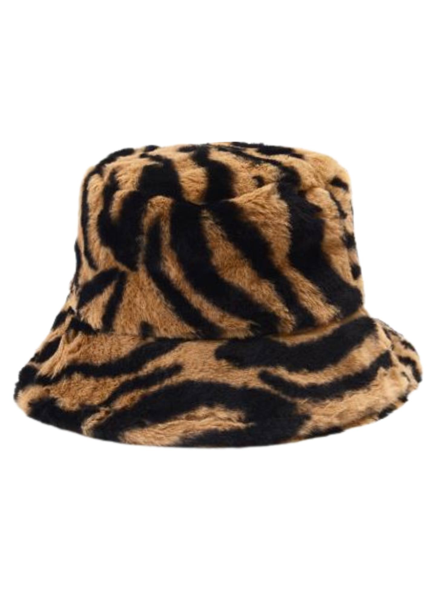 Bob Fourrure Motif Tigre | Cap-Chapeau