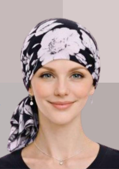 Foulard cheveux chimio  en coton | Cap-Chapeau