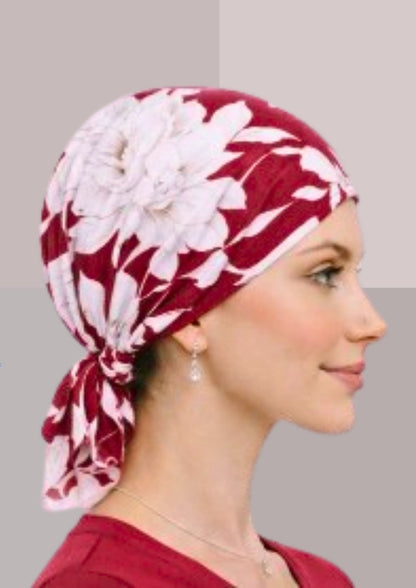 Foulard chimio femme en coton  | Cap-Chapeau