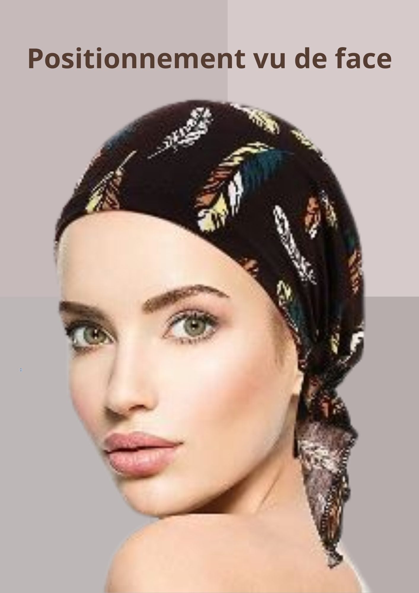 Turbans chimio en coton doux | Cap-Chapeau