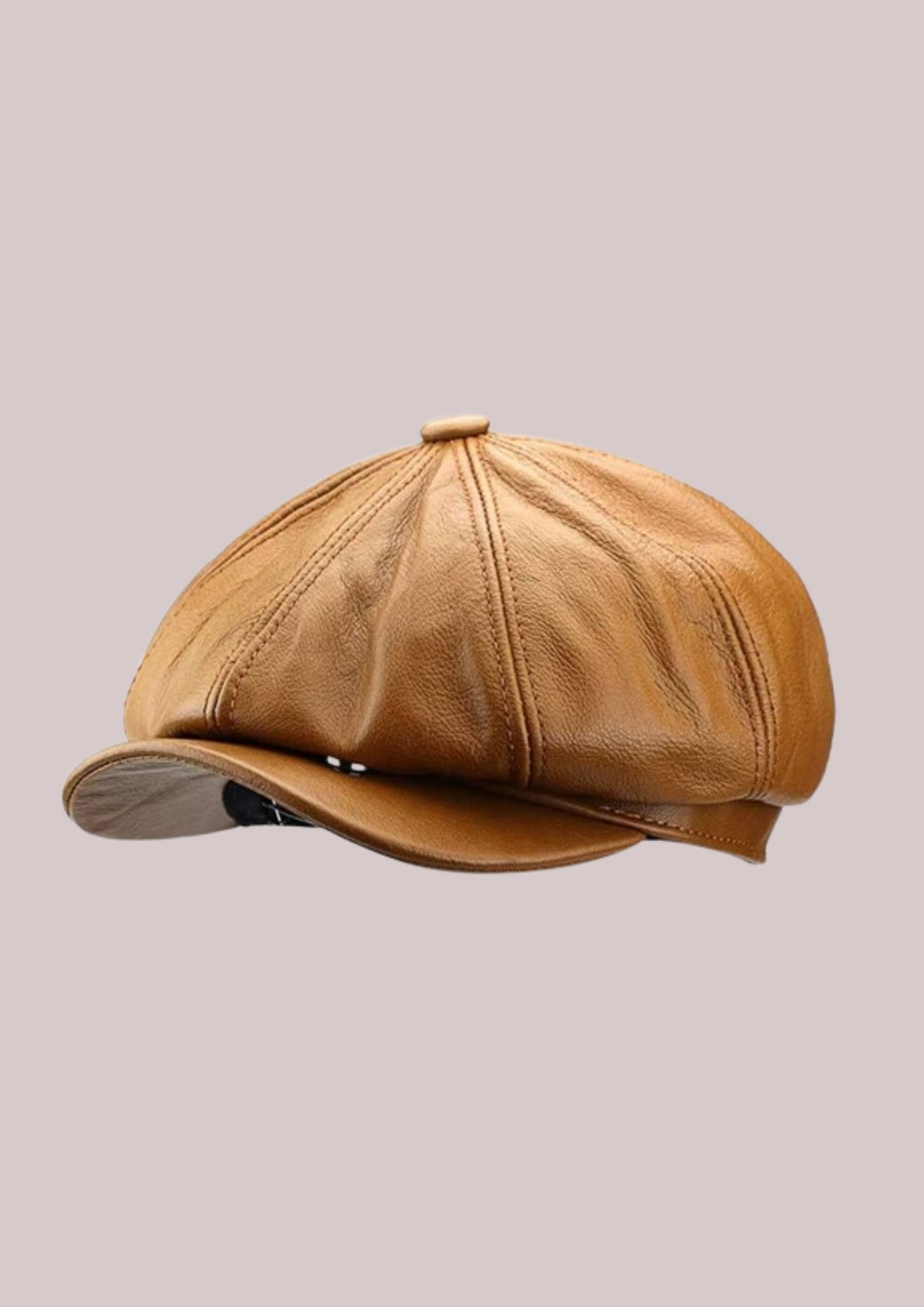 Casquette gavroche camel homme | Cap-Chapeau