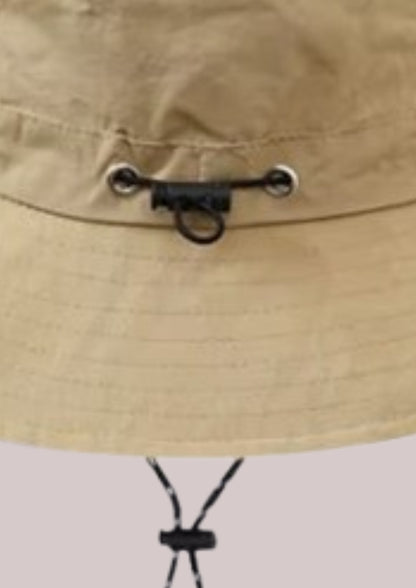 Chapeau de pluie homme beige | Cap-Chapeau