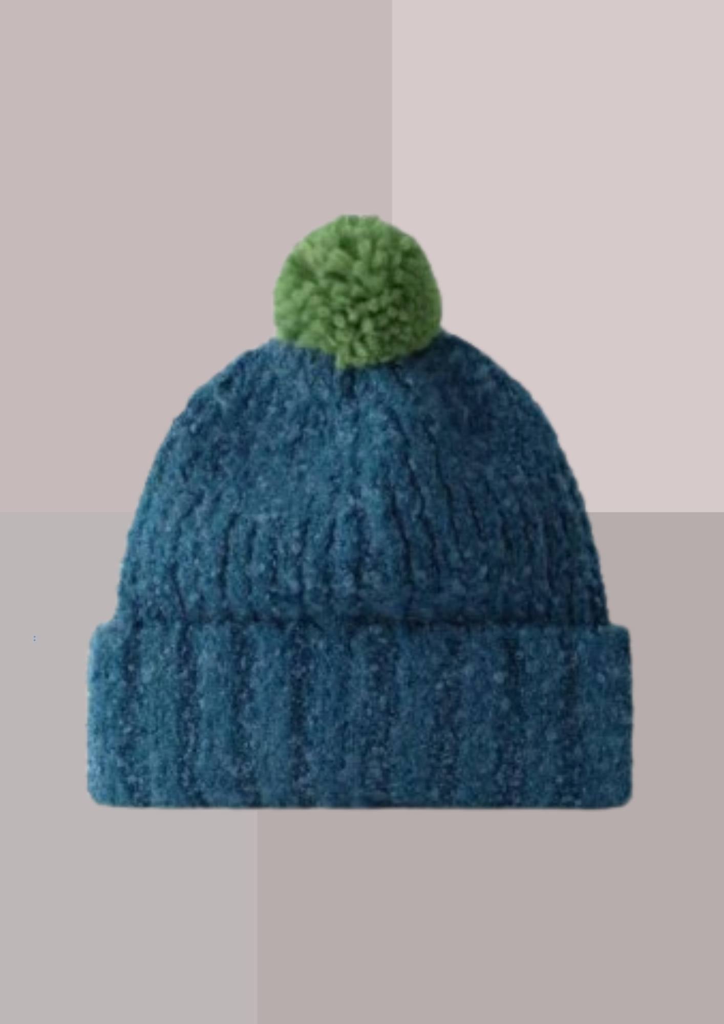 Bonnet Pompom  | Cap-Chapeau