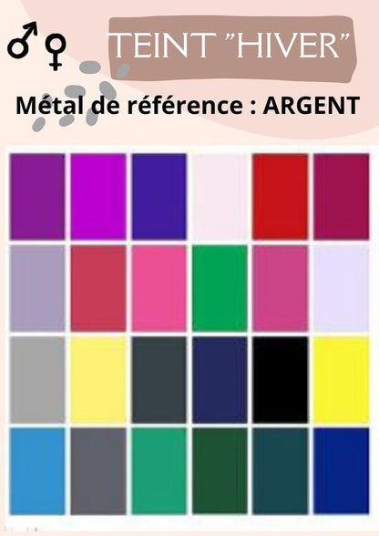 Quelle couleur me va le mieux ? Colorimétrie Hiver | Cap-Chapeau