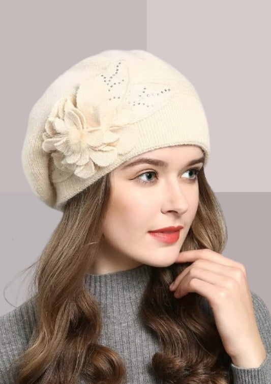 Bonnet femme tendance beige | Cap-Chapeau