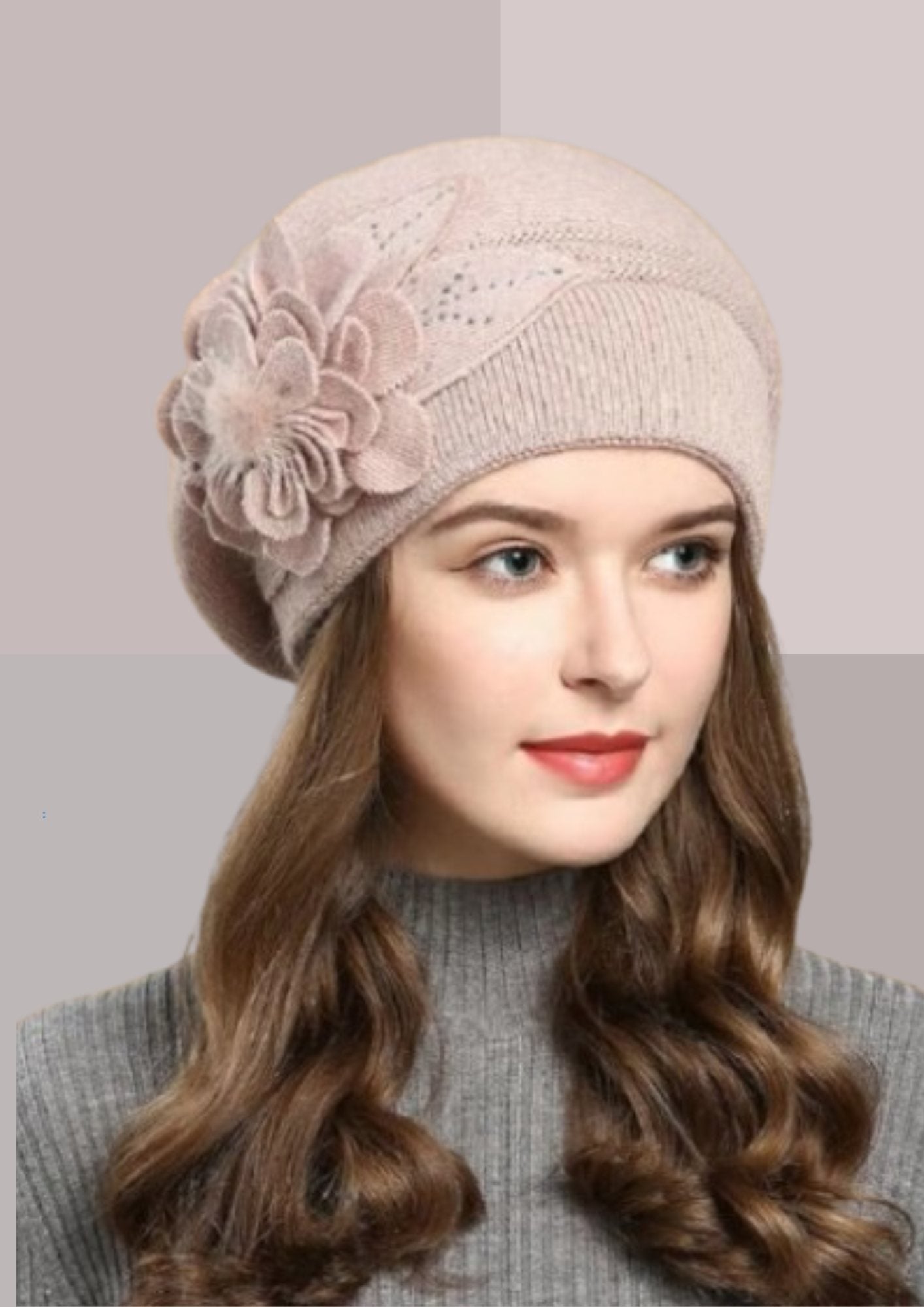 Bonnet femme tendance capuccino | Cap-Chapeau