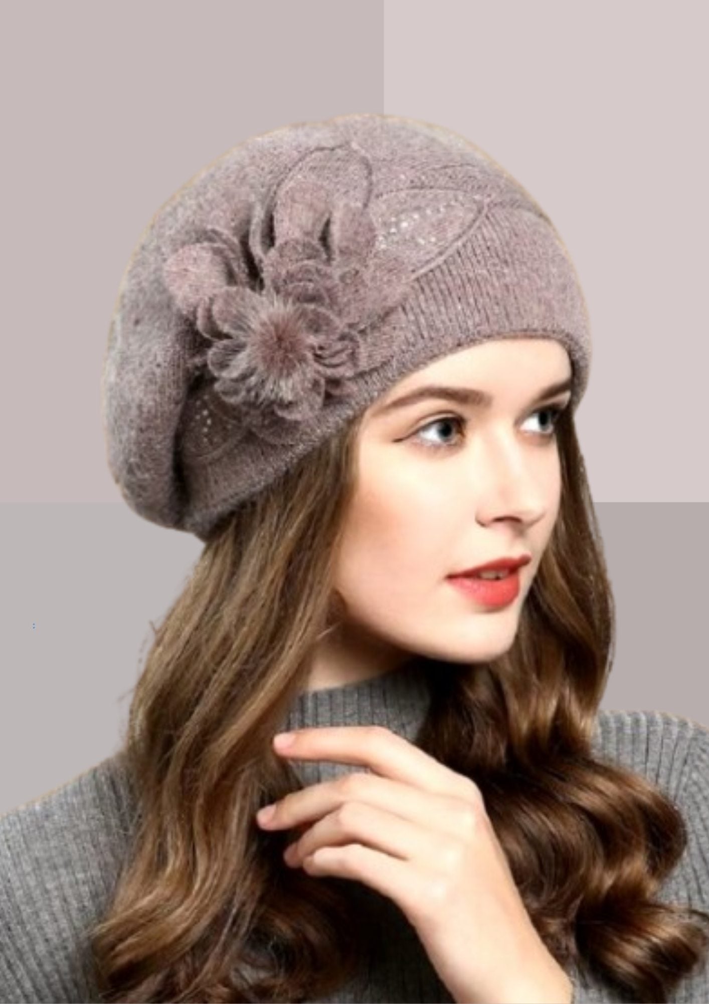 Bonnet femme tendance marron | Cap-Chapeau