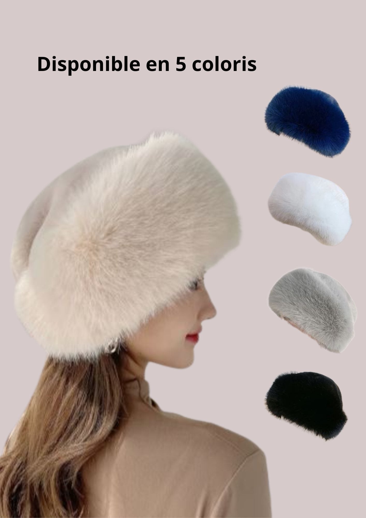 Bonnet hiver femme fourrure  | Cap-Chapeau