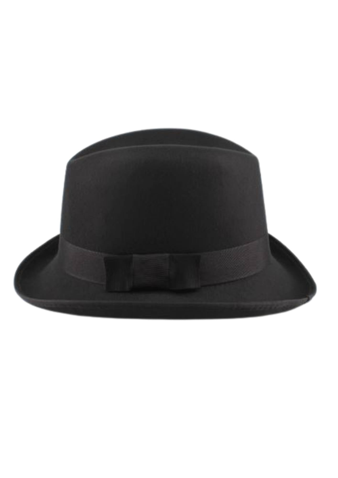 Trilby noir Homme  | Cap-Chapeau