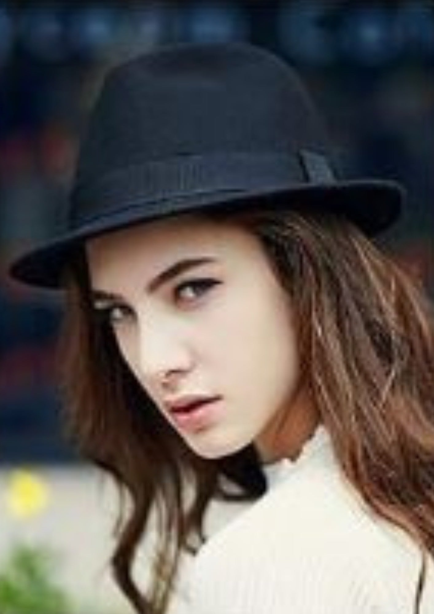 Trilby noir  pour Femme | Cap-Chapeau