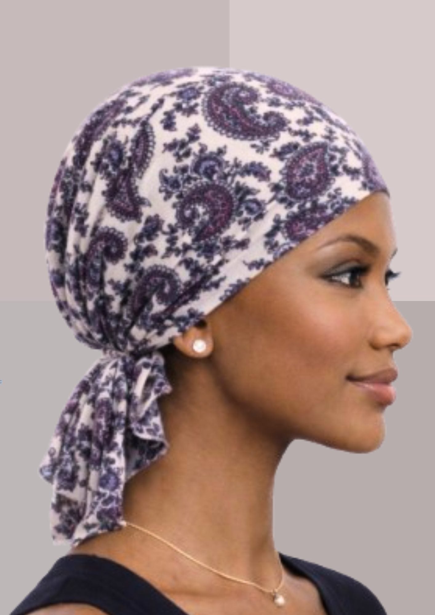Turban a enfiler en coton | Cap-Chapeau