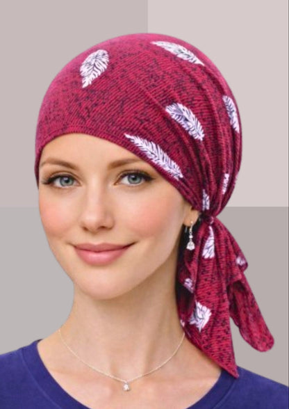 Turban rouge femme | Cap-Chapeau