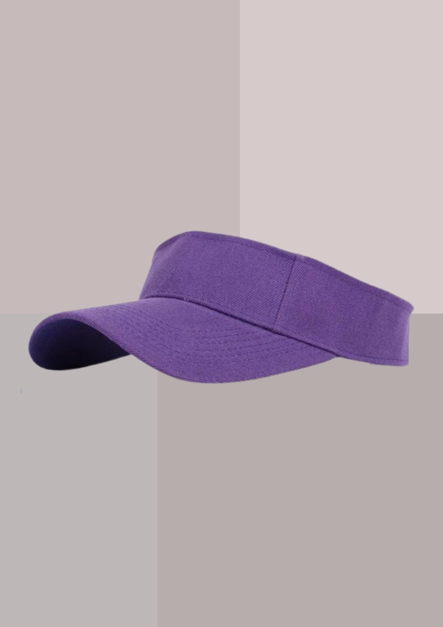 Visière casquette violet | Cap-Chapeau