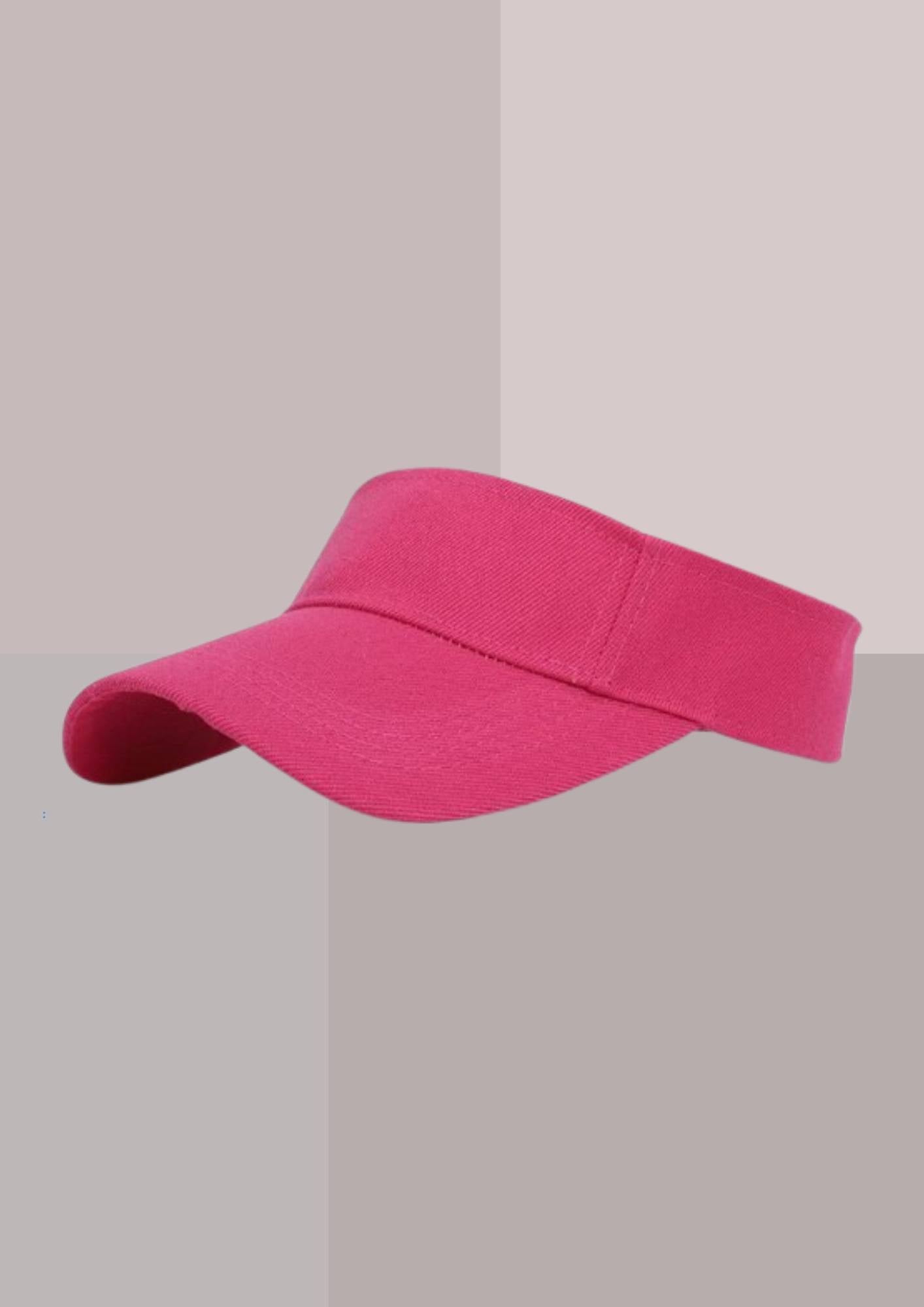 Visière casquette rose | Cap-Chapeau